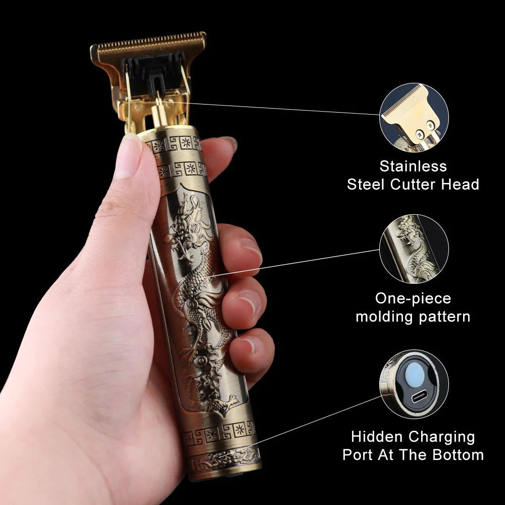 Zero gapped online trimmer hair clipper